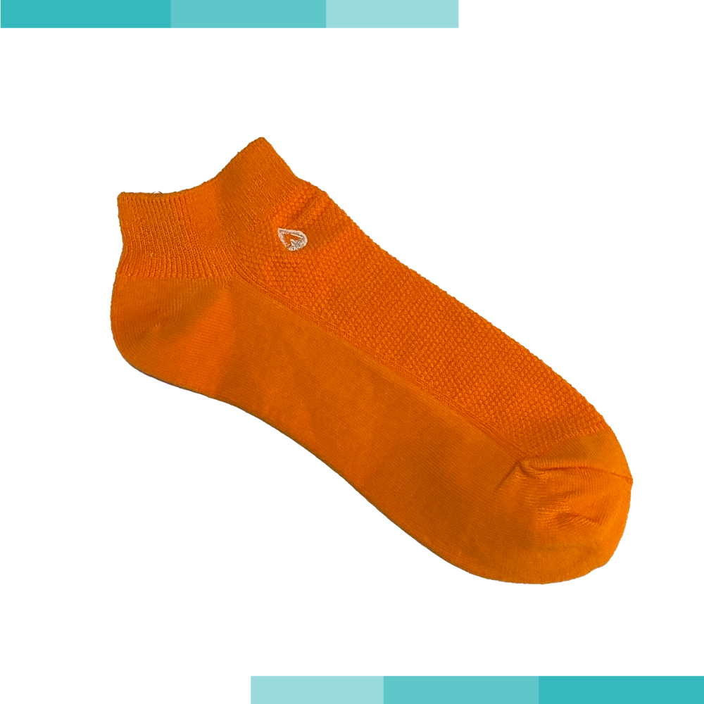 WA0009-繽紛短襪-07南瓜橘